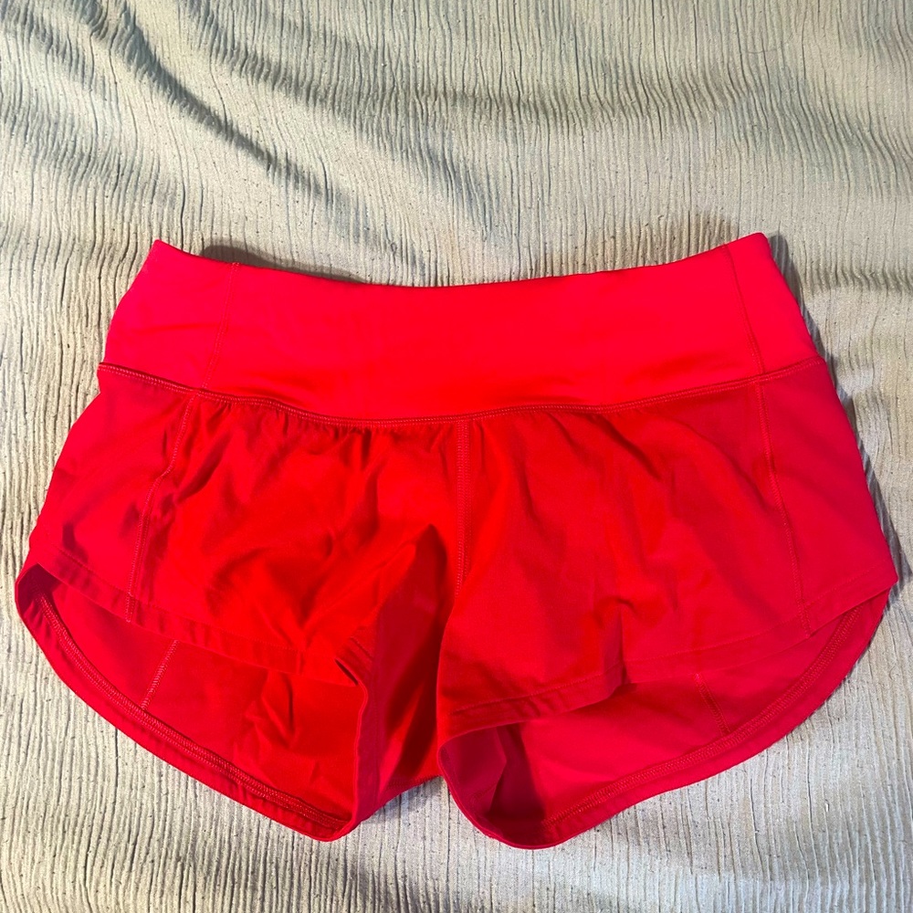 Lululemon Speed Up shorts size 0